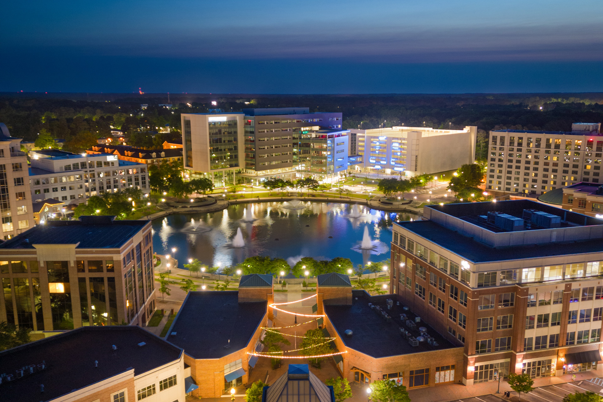 One City Center office building in Newport News, Virginia
